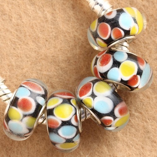 Pandorka s jednotným středem! 14x7mm na řetízek
