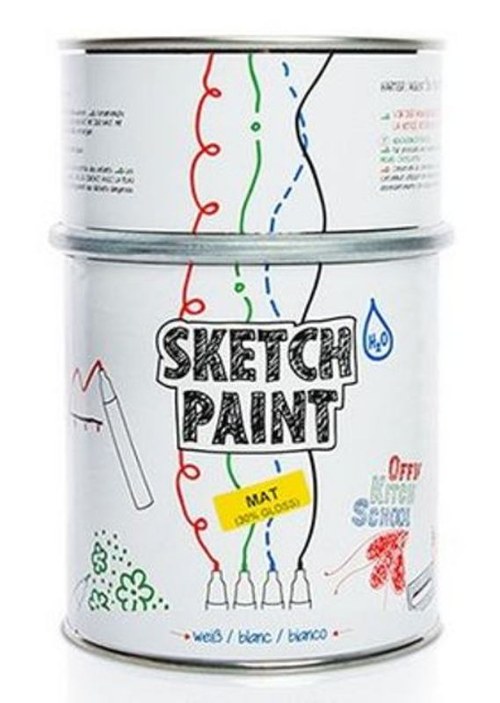 SKETCH PAINT 0,5 L - whiteboard