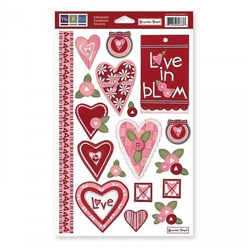 Scrapbook Samolepky Love In Bloom — foto 1