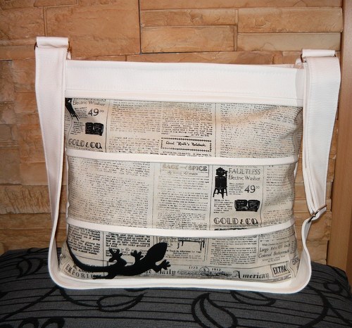 Bag Newspaper White — foto 1