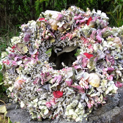 Věnec celoroční - Hortensie přírodně — foto 1