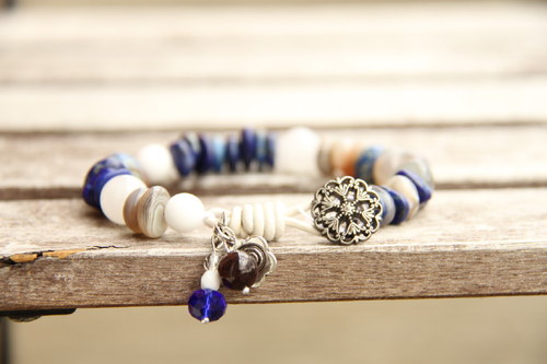 Bohemian blue/white — foto 1