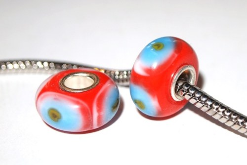 Pandorka s jednotným středem! 14x7mm na řetízek