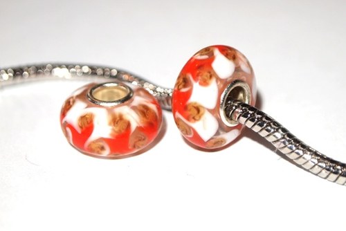 Pandorka s jednotným středem! 14x7mm na řetízek