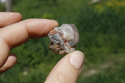 Chalcedonová růže - hadí achát K15/20