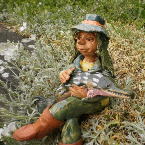 Vodník Přemysl se štikou -23cm — foto 1