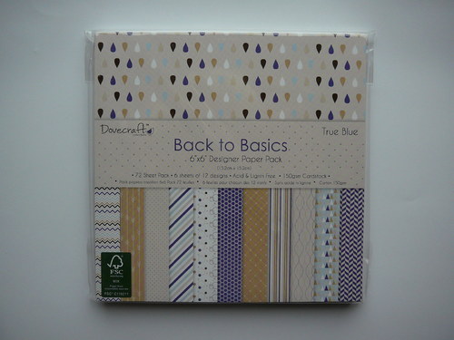 Sada papírů Basics 15,2x15,2 cm, 24 ks — foto 1