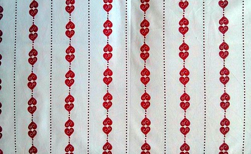 Látka srdíčka / š.150 cm — foto 1