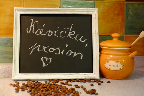 Tabulka na křídu - patinovaný rámeček — foto 1