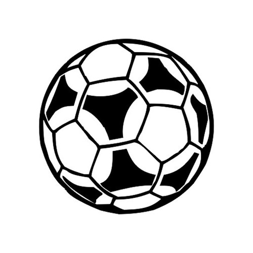 Samolepka na zeď - fotbalový míč, balon