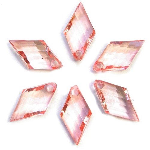 AKCE - Plastový přívěsek 25x14 mm - 20 ks