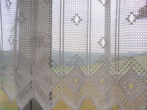 Záclonka geometrická