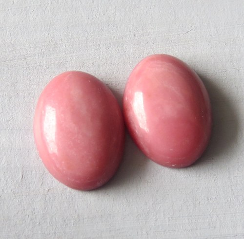 Rodonit 18x13mm, pár č. 3 — foto 1