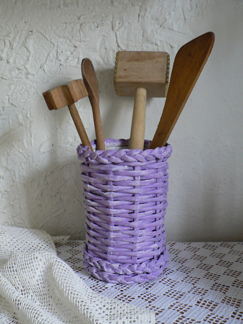 Provence vařečkovník - papírové pletení