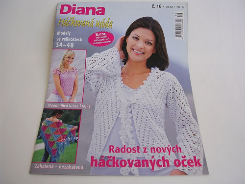 Časopis Diana-Háčkovaná móda č. 18 — foto 1