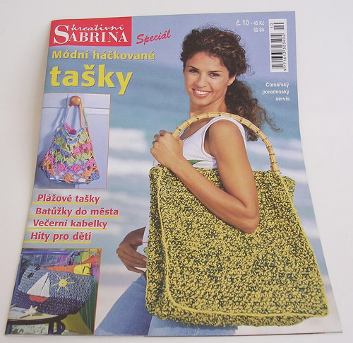 Časopis Sabrina speciál-Háčkované tašky — foto 1