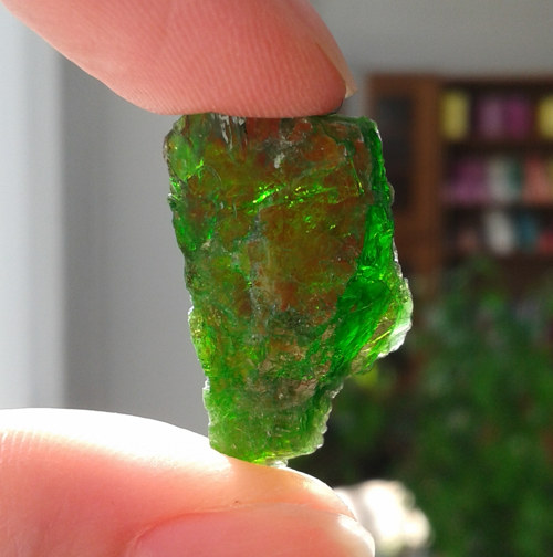Chromdiopsid surový - L-139 — foto 1