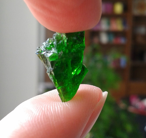 Chromdiopsid surový - L-141 — foto 1