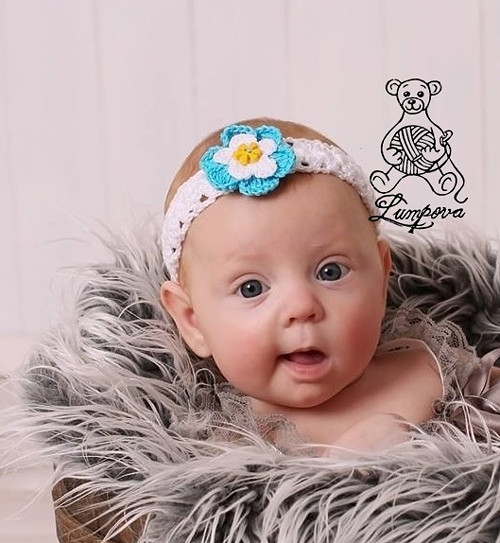 Čelenka- Květinky do vlásků — foto 1