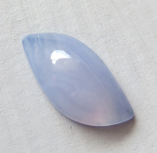 Modrý chalcedon Turecko, kabošon č.7 — foto 1