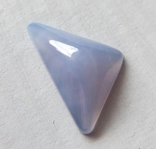 Modrý chalcedon Turecko, kabošon č.8 — foto 1