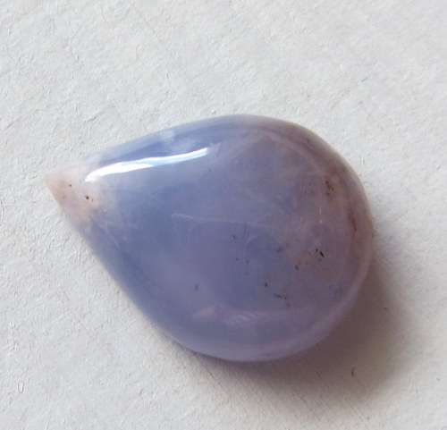 Modrý chalcedon Turecko, kabošon č.10 — foto 1