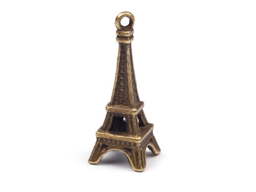 Přívěsek PAŘÍŽ 3D 10x25mm — foto 1