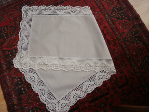 Béžová dečka obdélníková. — foto 1