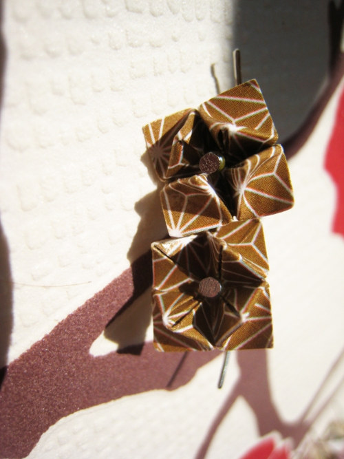 Origami kytičky - se stonkem — foto 1