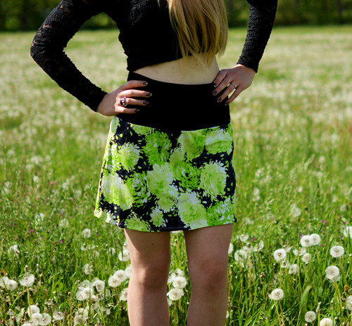 Tropical summer - sukně ..... vel. S - M — foto 1