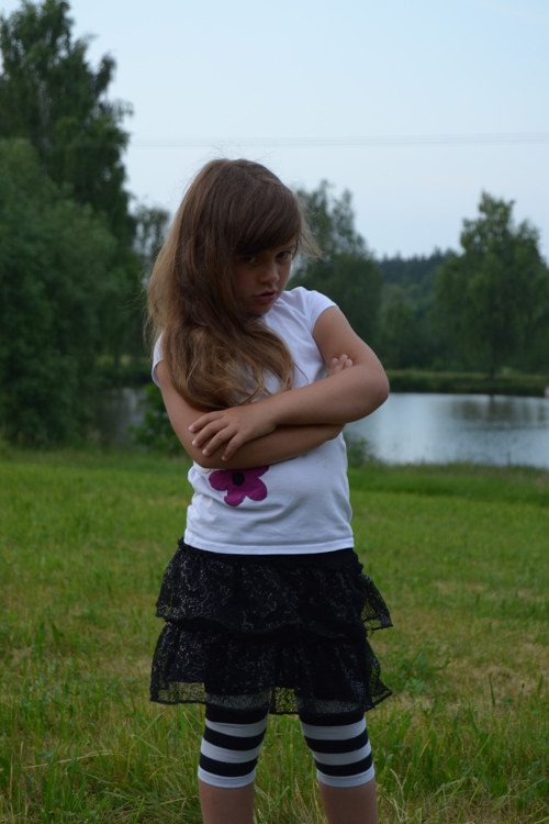Flitrová sukýnka — foto 1