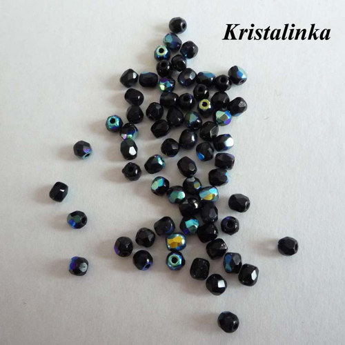 Ohňovky černé s pokovem..3mm