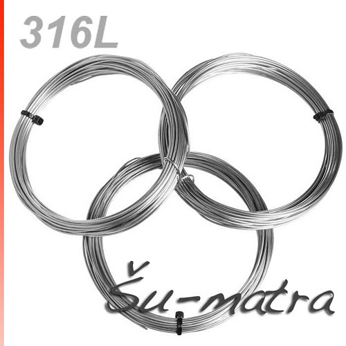 Drát z oceli 316L měkký, 1 mm (10 m)