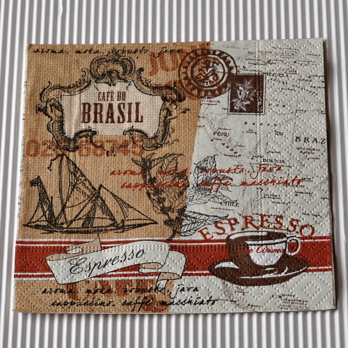 Ubrousek - Brazilská káva — foto 1