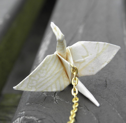 Něžnosti - origami náušnice — foto 1
