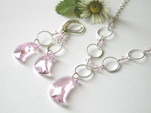 Swarovski Moon Rosaline ( 16 + 20 )