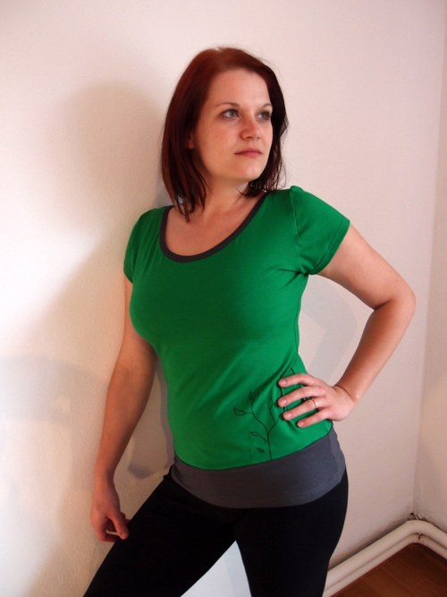 Zelené tričko — foto 1