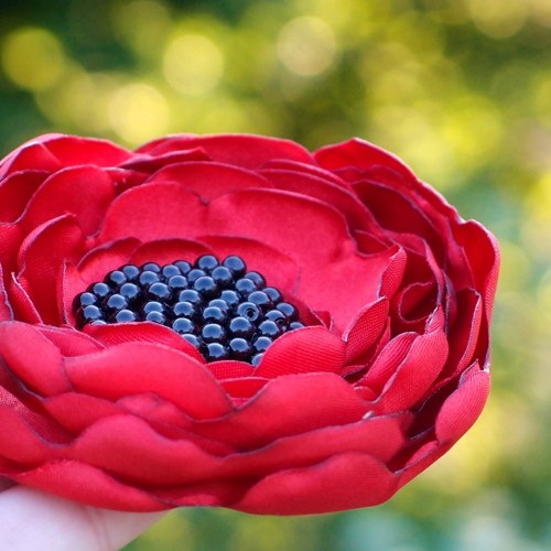 Makokvítková brož — foto 1