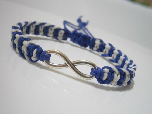 Námořnický Infinity náramek - unisex (macramé) — foto 1