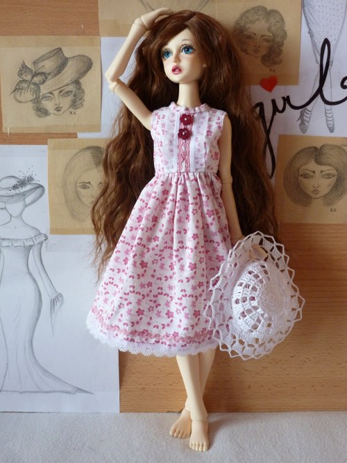 Romantické letní šaty pro BJD — foto 1