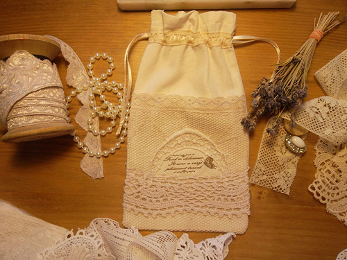 Pytlíček s bavlněným tylem — foto 1
