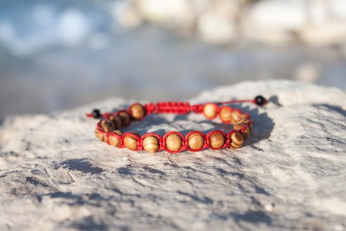 Pánský shamballa náramek — foto 1