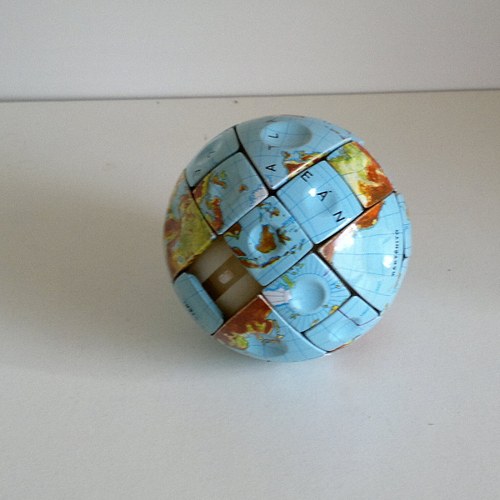 Starý hlavolam Rubikův globus — foto 1