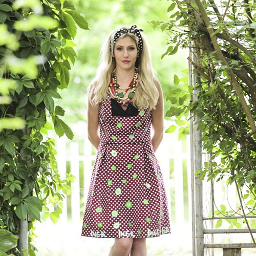 Origo šaty bodka čary mary — foto 1