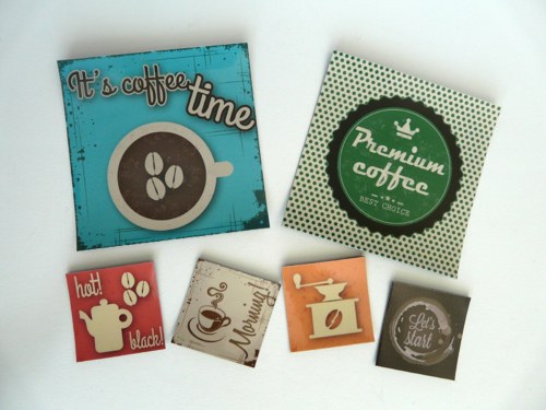 Magnety - sada coffee — foto 1