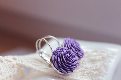 Viollet vintage roses lôžka — foto 1