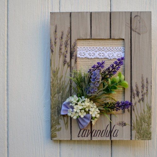 Florárium s levandulí — foto 1