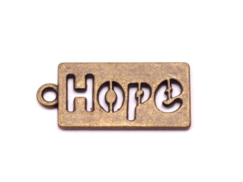 Přívěsek 11x23 mm Hope — foto 1