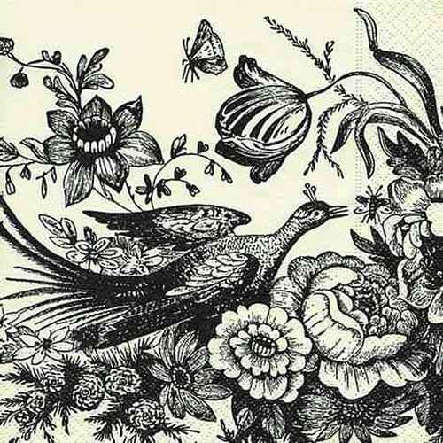 Ubrousek na decoupage Černobílé zátiší — foto 1