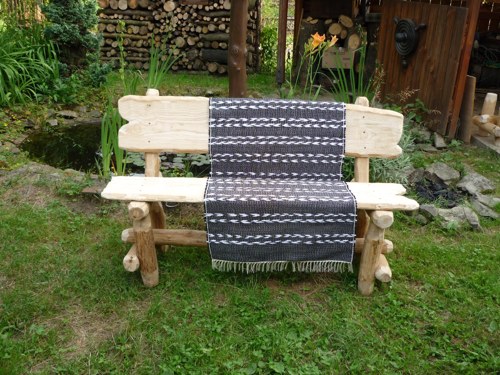Ručně tkaný koberec - předložka — foto 1